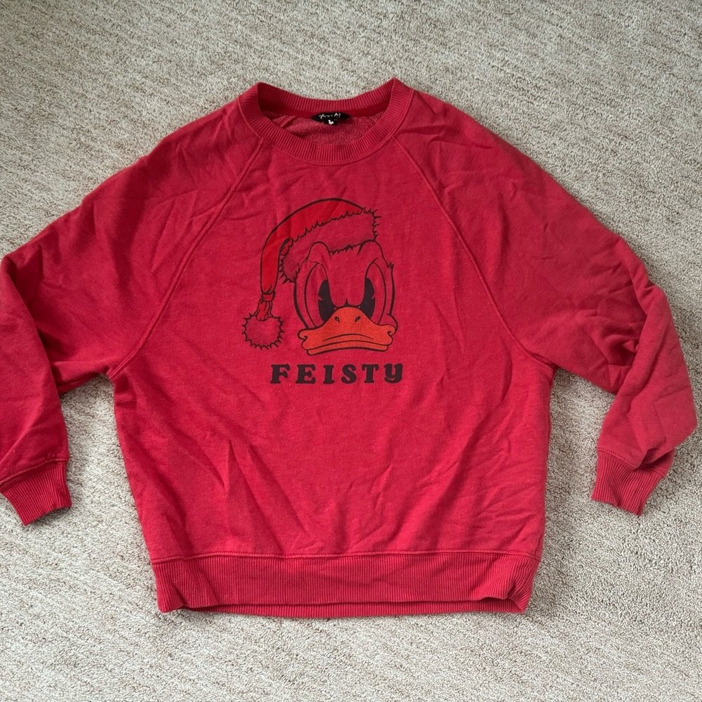 Donald Duck, Festive Christmas Sweatshirt from American Eagle